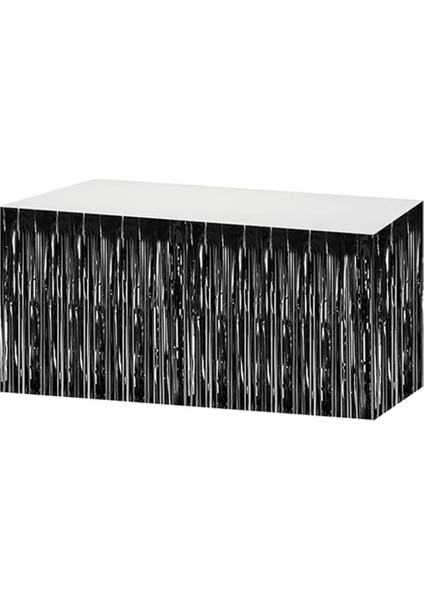 Taraftar Beyaz Masa Örtüsü, Siyah Masa Eteği modelleri