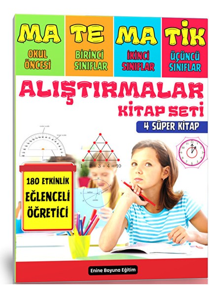 Matematik Alıştırmalar Kitap Seti (3-10 Yaş)