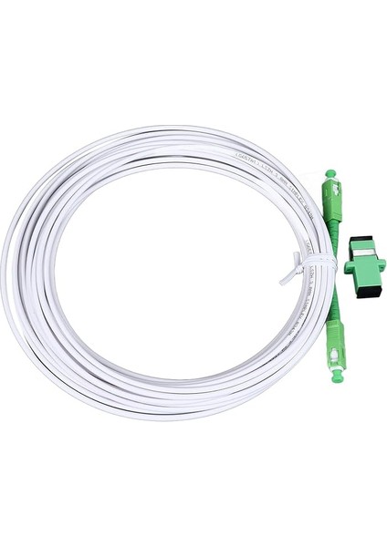 Sc - Sc Fiber Optik Internet Kablosu, Optik Modem Uzatma Kablosu Zırhlı Tek Modlu Sc Patch Kablo Ftth Fttb Ağları Için Fiber Optik Jumper (Sc 3 Metre / 9,8 Ft)