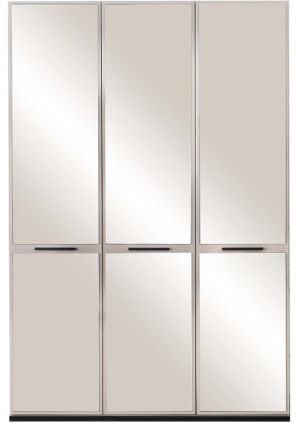 Sephia 3 Kapaklı Aynalı Gardırop