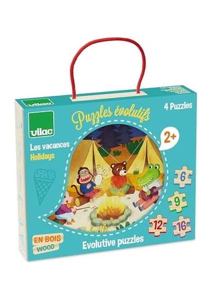 Holidays Evolutive Puzzle Tatil Bulmacası, 4 Farklı Tasarım fiyatları