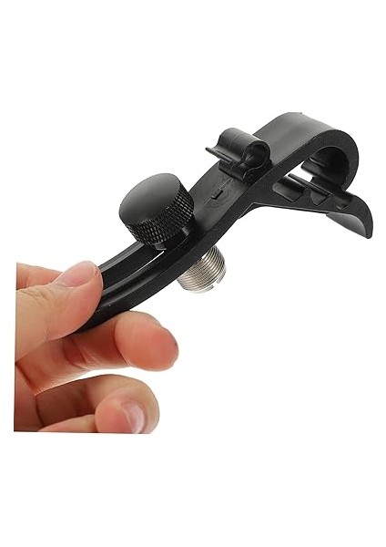 2 Adet Davul Mikrofon Kelepçesi Tutucu 5/8 Dişli Mikrofon Montajı Siyah Evrensel Davul Montajı Trampet Için indirimleri