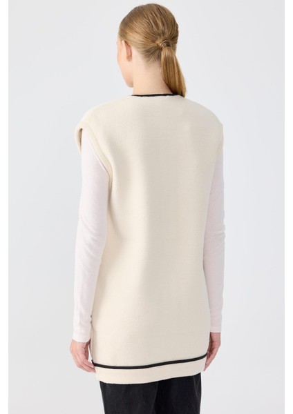 22019 Cep Detaylı Triko Yelek fiyatları