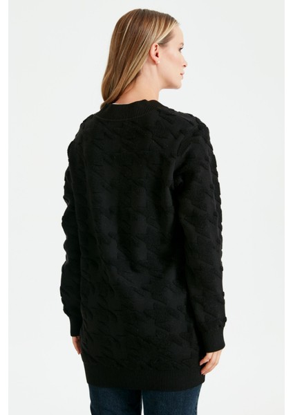 21504 Kazayaklı Havlu Örgülü Triko Hırka fırsatları