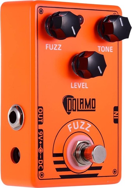 Gitar Için True Bypass ile Dolamo D-2 Fuzz Gitar Efekt Pedalı