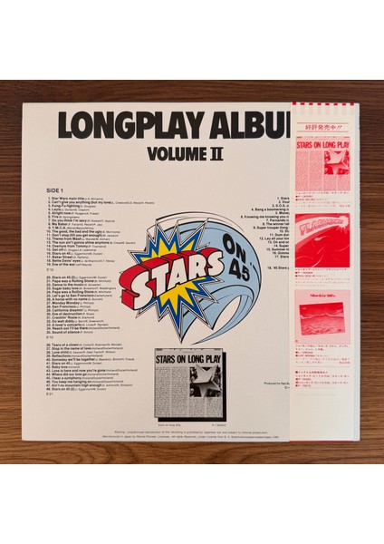 Stars On 45 – Stars On 45 Longplay Album (Volume Iı) fiyatları