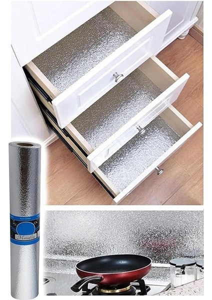 Metalize Raf Örtüsü 45X160 cm