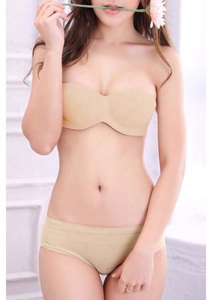 Dikişsiz Balensiz Hafif Destekli Lazer Kesim Izbırakmaz Görünmez Straplez Sütyen fiyatları