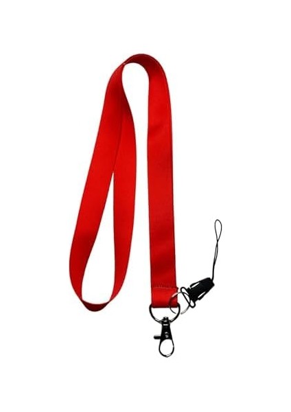 Kırmızı Basic Boyun Ipi Telefon Askısı fiyatları