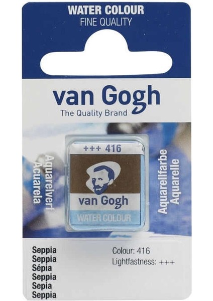 Van Gogh 1/2 Tablet Sulu Boya 416 Sepia