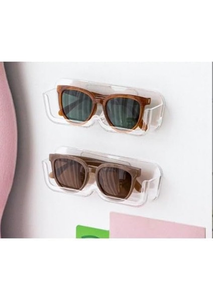 Şeffaf Gözlük Standı, Kendinden Yapışkanlı Gözlük Organizer Standı modelleri