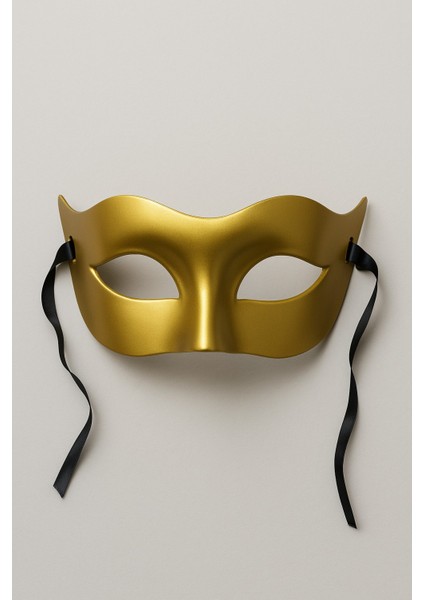 Altın Renk Parti Maskesi Yarım Yüz Şık Kostüm Aksesuarı Göz Bandı Maskeli Balo ve Etkinlik Maskesi fiyatları