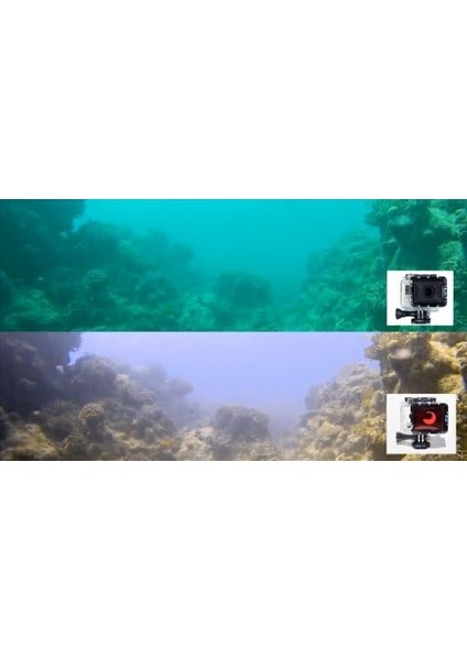 Kırmızı Dive Housing 60MT Filtre modelleri