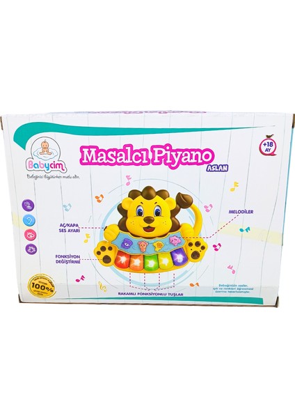 Masalcı Aslan Piyano 855-33A-24 indirimleri