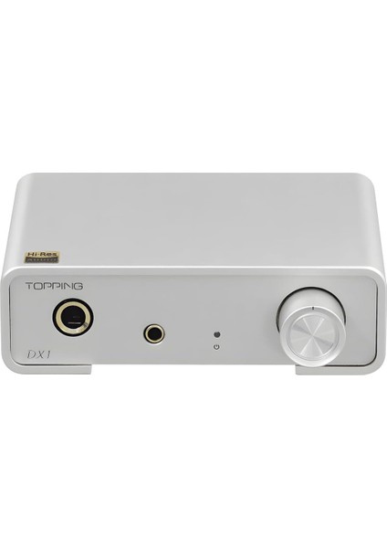 Audio Dx1 AK4493S Desktop Dac ve Headphone Amplifier, Silver, Dac ve Kulaklık Amplifikatörü
