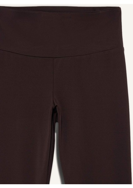 Fit Toparlayıcı Yüksek Bel Esnek Kumaş Basic Sporcu Tayt B4147AX25AU