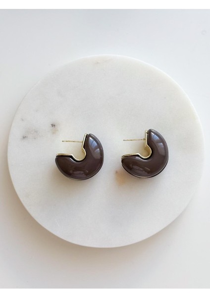 Çelik Renkli Halka Küpe fiyatları