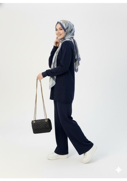 Modal Kumaş Taşlı Tesettür Ikili Takım fiyatları
