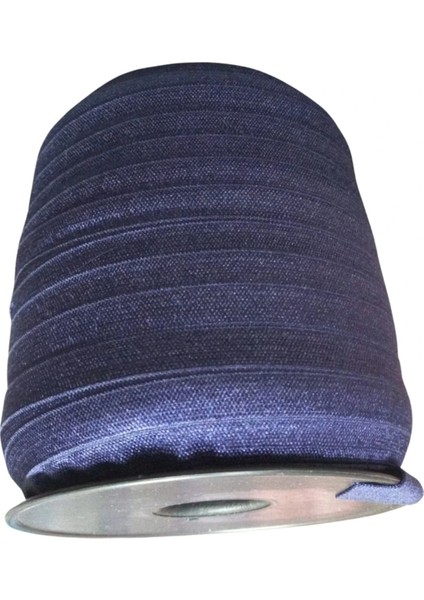 Çamaşır Lastiği Düz 1 cm 75 Metre 1 Top Koyu Mor