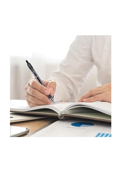 G2 07 Mavi Ince Geri Çekilebilir Jel Mürekkepli Tükenmez Kalem 0,7 mm Uç 0,39 mm Çizgi Genişliği Doldurulabilir Bl-G2 – 7 (6'lı Paket, Siyah) fiyatları