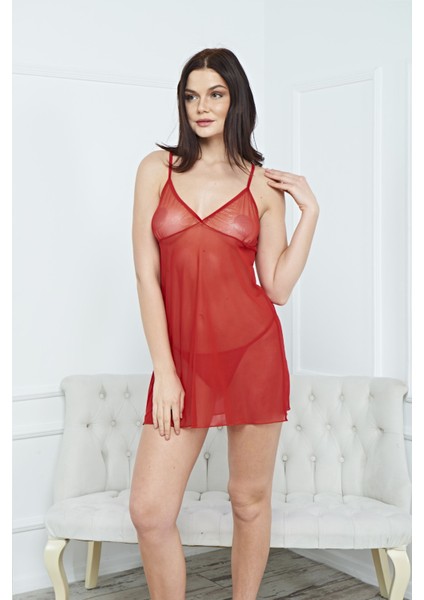 Kadın Şık Fantezi Elbise Gecelik Harness - Meleners fiyatları