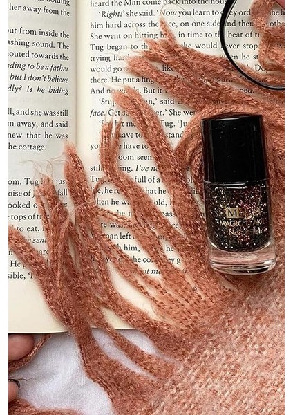 Kozmetik Flakies Nail Polish Oje Red - Gold - Green fırsatları