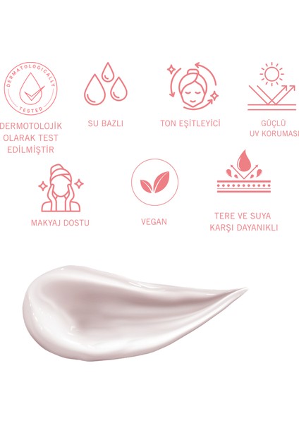 Pembe Ton Eşitleyici Aydınlatıcı Güneş Kremi | Hyaluronik Asit | 50 ML | SPF50+/PA++++ modelleri