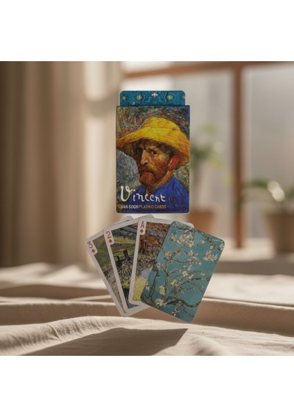 Sanat Temalı Poker Oyun Kartı Seti – Koleksiyonluk ve Hediyelik Özel Tasarım Oyun Kartları modelleri