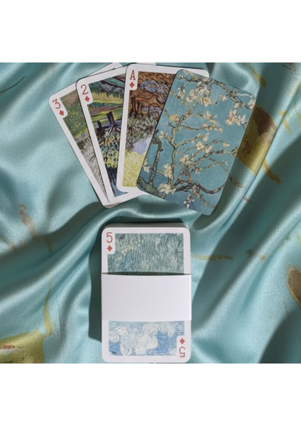 Sanat Temalı Poker Oyun Kartı Seti – Koleksiyonluk ve Hediyelik Özel Tasarım Oyun Kartları fırsatları