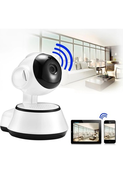 Ally V380 1080P Hd Gece Görüşlü Hareket Sensörlü Wıfı Güvenlik KAMERASI-(5775)