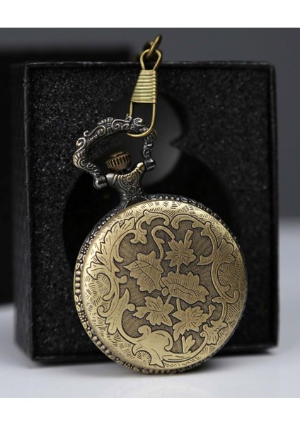 Dekoratif Metal Tren ve Lokomotif Antik Köstekli Saat modelleri