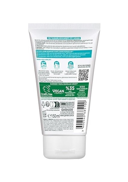 Skin Naturals Saf & Temiz 3ü 1 Arada (150 Ml) fiyatları