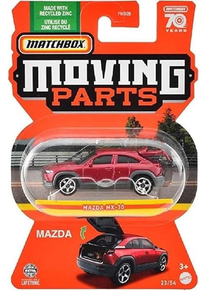 1:64 Açılır Parça Arabalar FWD28-HLG08 23/54 Mazda Mx-30 modelleri