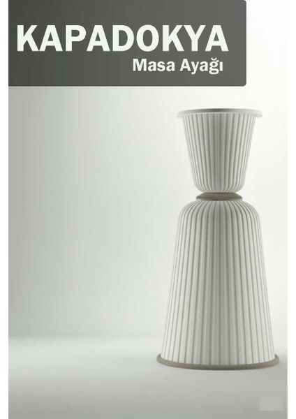 Kapadokpa 72 cm Yemek Masası ,Ofis ve Toplantı Masası Ayağı Beyaz modelleri