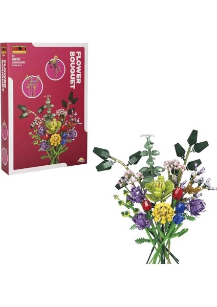 Flower Set Çiçek Buketi 1106 Prç modelleri