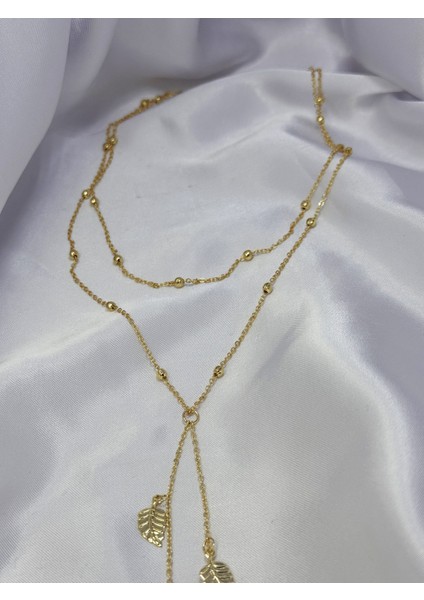 Düşen Yapraklar Altın Zincir Kolye fırsatları