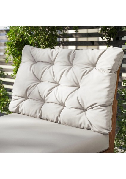 Kuddarna Dış Mekan Sırt Minderi Açık Gri Bej 62 x 44 cm modelleri