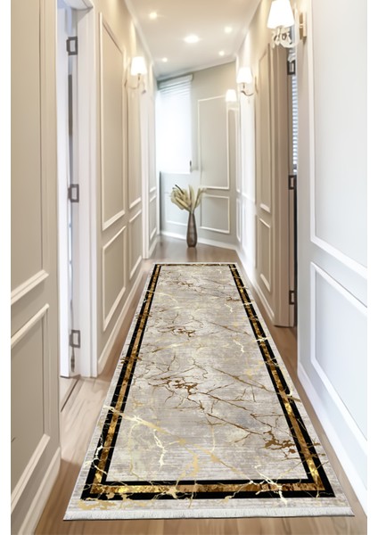 Pamuk Dokuma Taban Kaymaz Yıkanabilir Modern Yolluk Salon Yolluğu Mutfak Yolluğu Koridor Yolluğu Antre Halıları