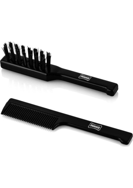 Bıyık Fırçası ve Tarağı, Siyah