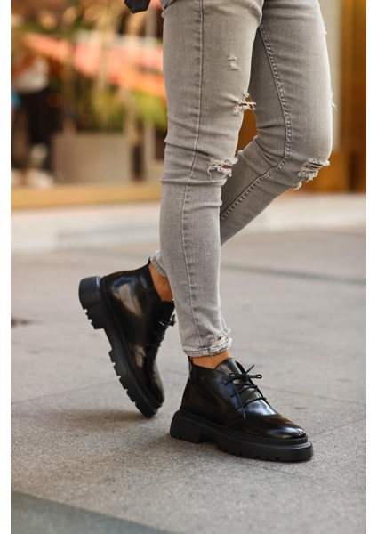 LFR-9068 Acma Merdane Bot Siyah indirimleri