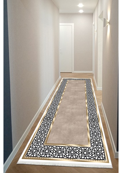 Pamuk Dokuma Taban Kaymaz Yıkanabilir Modern Yolluk Salon Yolluğu Mutfak Yolluğu Koridor Yolluğu Antre Halıları