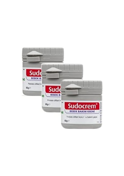 Sudocrem Bebek Bakım Kremi 60 gr x 3'lü Paket