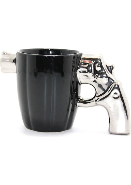 Porselen Silahlı Kupa Bardak Model 1