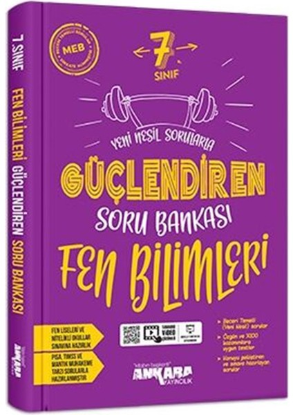 7.sınıf Güçlendiren Fen Bilimleri Soru Bankası (Güncel Marif Model) fiyatları