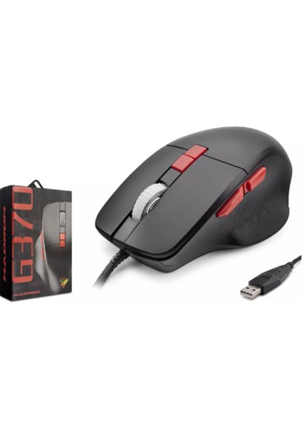 G370 Rgb 6 Buttons USB Oyuncu Mouse (1,50CM Kablo Uzunluğu)