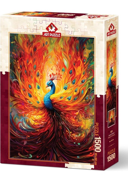 Puzzle Efsanevi Tavuskuşu 1500 Parça Puzzle