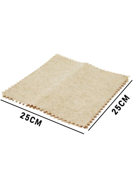 3 Pcs 25X25CM Yeşil Lif Kabak Bitiki Üretimi Saf Doğal Temizlik Bezi (5324)