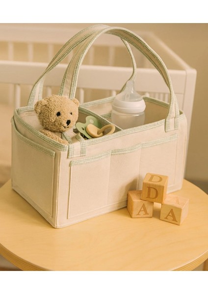 Keçe Bebek Bakım Çantası Organizer Düzenleyici Çanta