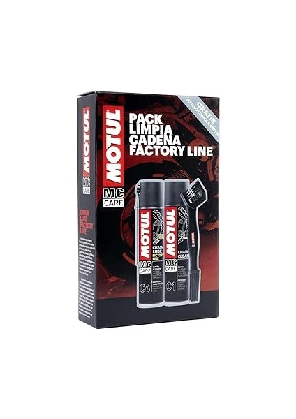 Zincir Temizleme Kiti - C4 400 ml + C1 400 ml + Zincir Temizleme Fırçası fırsatları