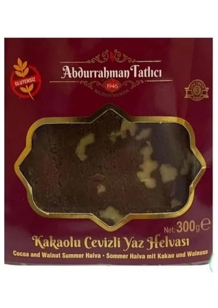 Abdurrahman Tatlıcı Yaz Helvası Cevizli Örfe 300G